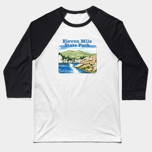 Eleven Mile State Park, Colorado Baseball T-Shirt